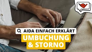 Umbuchen und Stornieren  AIDA einfach erklärt 💡 [upl. by Oesile]