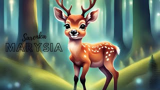 Sarenka Marysia i Wielka Wyprawa  Zgubiona w Lesie 🦌🌲 Bajka dla dzieci na dobranoc [upl. by Mahala]