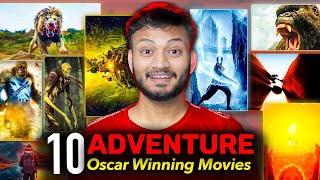 TOP 10 Oscar Winning Adventure Movie in Hindi [upl. by Linskey]