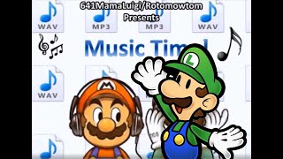 Music Time  Super Luigi Paper Mario TTYD Switch Ver [upl. by Dachia]