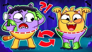 Monster Puzzle Song  Where Is My Body  Funny Kids Songs 🐱🐨🐰🦁And Nursery Rhymes by Baby Zoo [upl. by Anma]