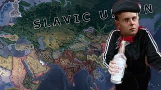 Slav Squatting on Europe for the Pan Slavic Union Romanovs Laugh Last HOI4 [upl. by Auria139]