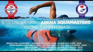 6 ULUSLARARASI ARENA AQUAMASTERS YÃœZME ÅAMPÄ°YONASI BODRUM [upl. by Auqinal952]