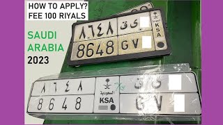 Re issue Car Plates إعادة إصدار لوحات السيارة [upl. by Hali]