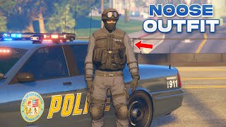 NEW Way To Get The Police Outfit In GTA 5 Online Rare SWAT Outfit Glitch [upl. by Domel]