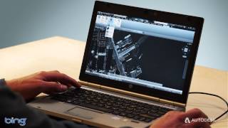 AutoCAD 2014 Geolocation data and live maps [upl. by Channa]