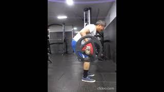 15KG BARBELL BENT OVER ROW [upl. by Adnoek]