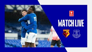 WATFORD U18 V EVERTON U18  Live FA Youth Cup action from Vicarage Road [upl. by Gerard883]