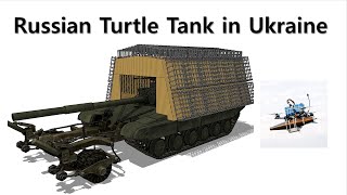 Russian Turtle Tank in Ukraine [upl. by Lunn]