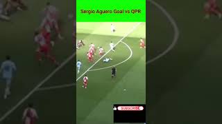 Sergio Aguero Goal vs QPR [upl. by Silin558]