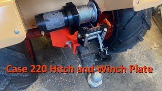 Case 220 Trailer Hitch  Winch Mount [upl. by Ripleigh]