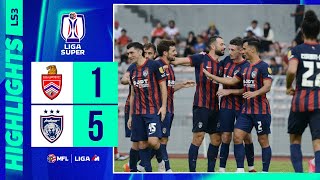 Kuala Lumpur City FC 15 Johor Darul Tazim  Highlights Liga Super 20242025  LS3 [upl. by Notrab767]