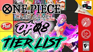 The Best POSTBAN OP08 Tier List Is Finally Here  One Piece TCG Tier List [upl. by Nodnal]