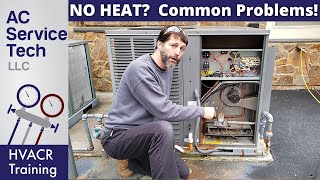 NO HEAT Top 10 Problems on a Gas Furnace Package Unit [upl. by Tepper]