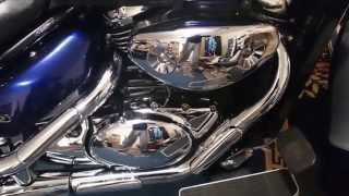 Suzuki Boulevard c50 Vance amp Hines install and sound test [upl. by Yendis]