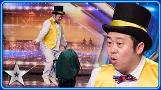 Bikoon has Judges LOLing as they perform with BAG  Auditions  BGT 2024 [upl. by Bautista207]