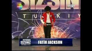 Fatih Jackson  Michael Jackson Dance  Part 1 Turkey Got Talent fatihjackson [upl. by Anaidni481]