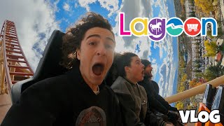 Riding Utah’s CRAZIEST Roller Coasters Lagoon  Farmington Utah  VLOG 11324 [upl. by Yclek]