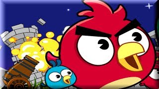 Angry Birds Cannon 2  Angry Birds Vs Bad Piggies  Angry Birds Game [upl. by Norrat622]