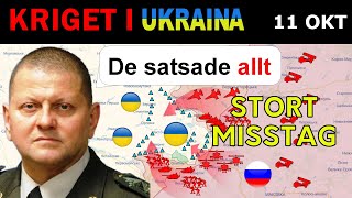 11 Okt SJÄLVMORDSOPERATION Ryssarna SÄTTER REKORD I FÖRLUSTER UNDER EN DAG  Kriget i Ukraina [upl. by Wootan]