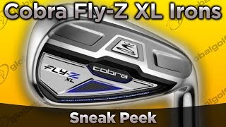 Cobra FlyZ XL Irons Sneak Peek [upl. by Halian557]