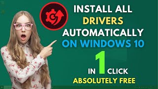 Download and Install All Drivers Automatically in 1 Click  Windows 10 [upl. by Alaine]