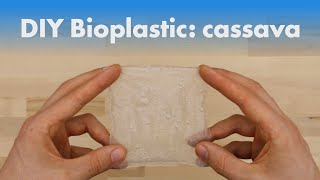 How to make Bio Plastic from starch [upl. by Roydd663]