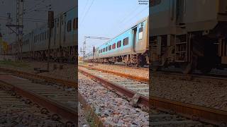 🚦🚉12459Amritsar Intercity Expressshorts viralshorts train railway ytshorts [upl. by Ahsinat425]