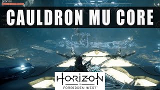 Horizon Forbidden West Cauldron Mu Find the Core walkthrough guide [upl. by Hoyt]