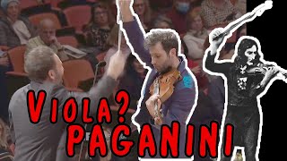 PAGANINI VIOLA CONCERTO [upl. by Quintana18]