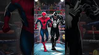 Spiderman vs RED HULK 💥 Boxing Match 💥 avengers superhero marvel venom spiderman venom2 [upl. by Fulbert]