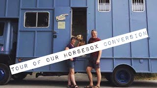 Van Tour  Former 75t Horsebox camper conversion truck  van tour [upl. by Arat457]