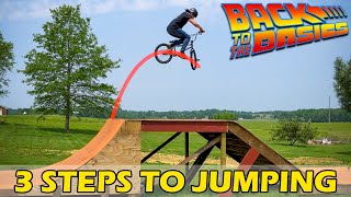 Howto PROPERLY jump a BMX bike Including MTB amp DJ Bikes [upl. by Halette]