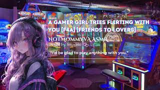 🎧ASMR F4A A Gamer Girl Tries Flirting With You Arcade Date Friends to Lovers Handholding [upl. by Lessur]