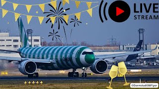 ✈🎉 Silvester  Frankfurt Airport Livestream  ✈ Planespotting FRA Live [upl. by Gennie727]