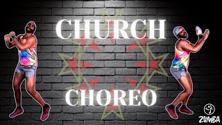 Church by TPain choreo Zumba or dance fitness choreography [upl. by Selemas]