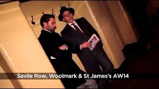 Savile Row Woolmark amp St Jamess AW14 [upl. by Ruddie424]