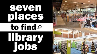 Finding Library Jobs for Fun and nonProfit [upl. by Boonie]