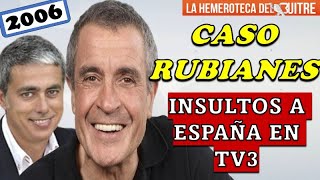 El caso Pepe Rubianes insultos a España en programa Albert Om en TV3 2006 [upl. by Anikahs]