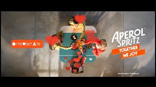 APEROL SPRITZ  Together We Joy TVC 2021  30s [upl. by Willie]