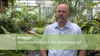 Biologie Womit befasst sich der Studiengang [upl. by Rothmuller]