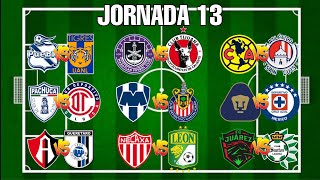 JORNADA 13 LIGA MX CLAUSURA 2024 [upl. by Bobinette984]