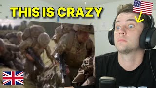 The British Army is TERRIFYING Americans first reaction [upl. by Jackelyn47]