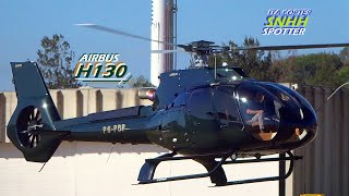 AIRBUS H130 PSPBP  Acionamento e Decolagem VIP H130 Helicopter Engine Startup and Takeoff [upl. by Ahsenyt]