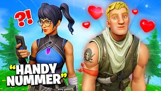 Ich versuche IHRE HANDYNUMMER zu KLÄREN doch dann  Fortnite [upl. by Attennyl]