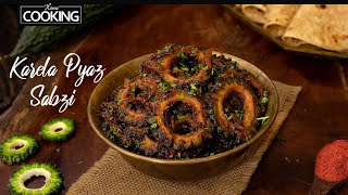 Karela Pyaz Sabzi in Under 30 Minutes  Bitter Gourd Onion Sabzi  Delicious Indian Side Dish [upl. by Khosrow]