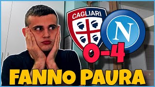 CAGLIARINAPOLI 04 QUESTO NAPOLI FA PAURA‼️😱 LUKAKU MOSTRUOSO [upl. by Marris96]