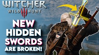 These NEW Witcher Swords Are OP  BEST New Game Swords  Witcher 3 Patch 401 [upl. by Asiralc]