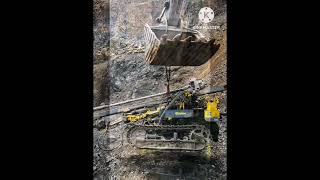 Diril machine  Pahad  Diril atlas copco rock drilling machine [upl. by Yann]