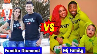 Familia Diamond vs The MJ Family Couple Comparison 2024 [upl. by Jenilee248]